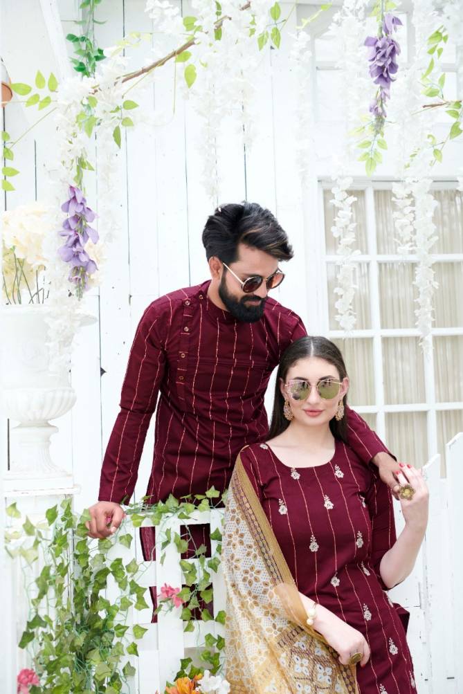 Ram Leela 3 Exclusive Designer Festive Wear Cotton Stylish Couple Latest Collection